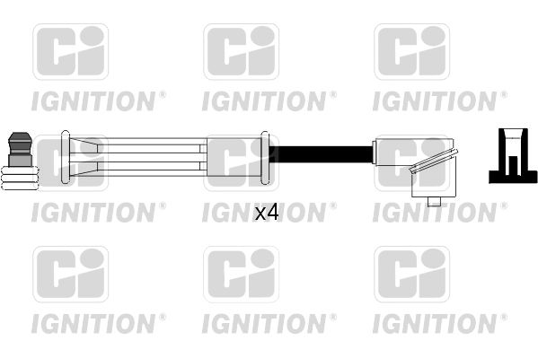 QUINTON HAZELL Комплект проводов зажигания XC1090